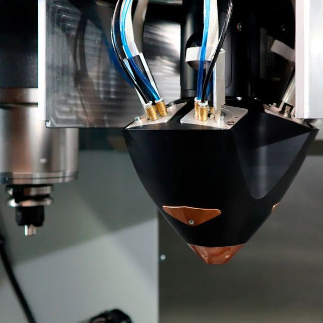 Meltio's LMD tool head is integrated with CNC Meltio's LMD tool head is integrated with CNC