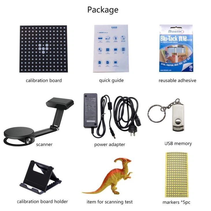 Desktop White Light 3D Scanner
